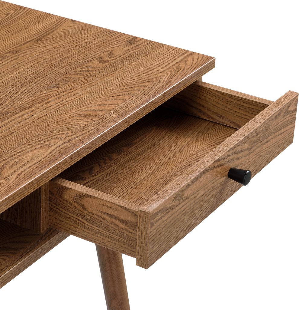 Schreibtisch Habo mit Ablage und Schublade 115x48x74cm Produktbild 7