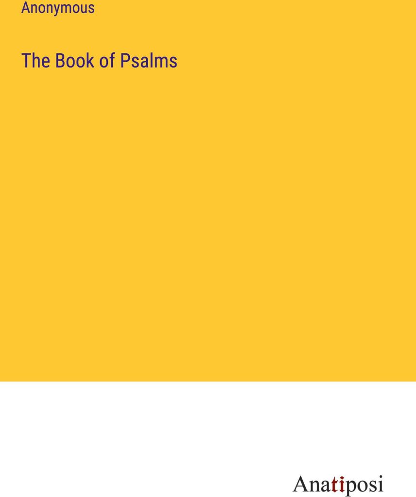 The Book of Psalms