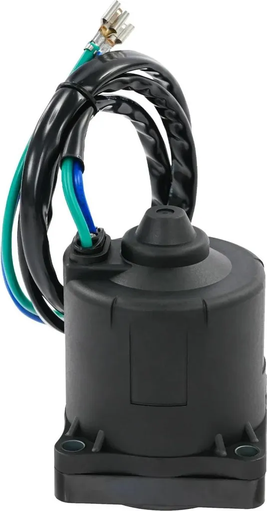 Moteur de trim et d'inclinaison 12V 250W hors-bord - Noir, durable