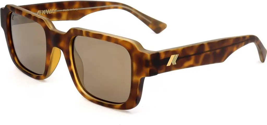 K-WAY Occhiali da Sole Element Tortoise Unisex 50/23/145 Street Style