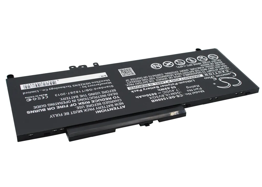 Batterie Haute Capacité 62Wh pour DELL Latitude 15 5000 et E5470 PC - 3