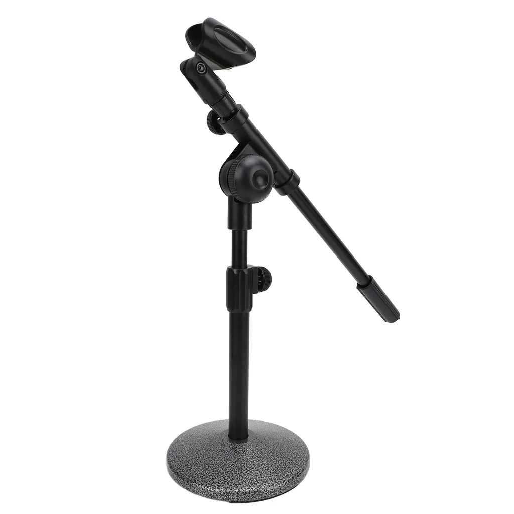 Support de micro de table réglable en hauteur avec pince universelle - 7