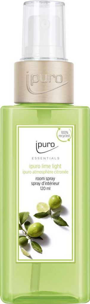 ipuro ESSENTIALS Raumspray Lime Light 120 ml Produktbild 