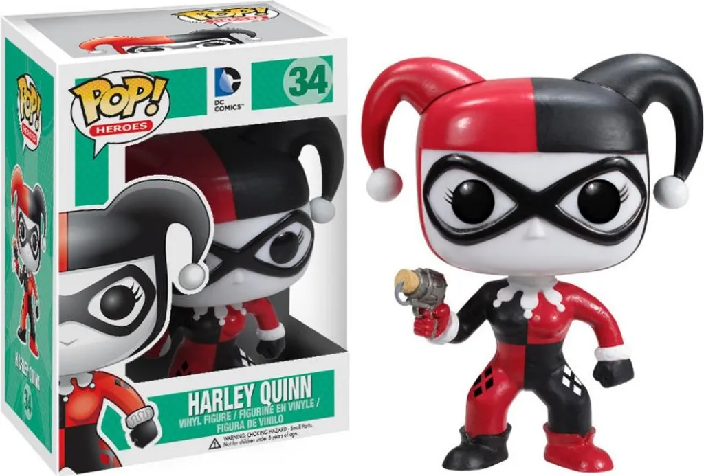 Figurine de Collection Harley Quinn DC Comics - Statuette Funko Pop Art