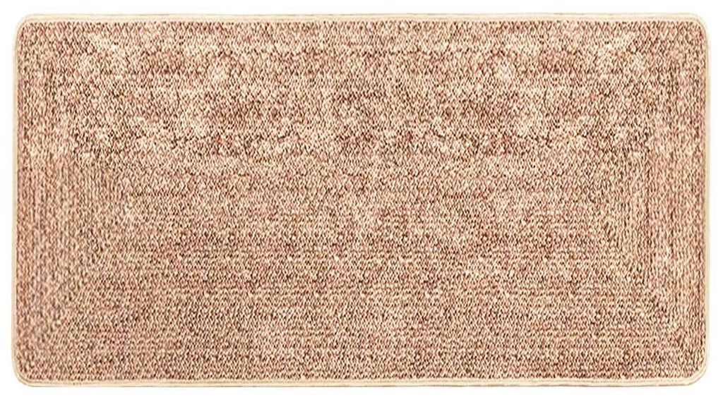 vidaXL Teppichläufer MARSA Gelb 80 x 150 cm Polyester und PVC