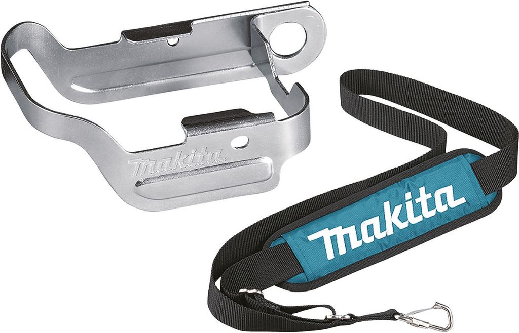 Makita Werkzeughalter (Zubehör für Rasentrimmer + Freischneider, inkl. Anhänger)