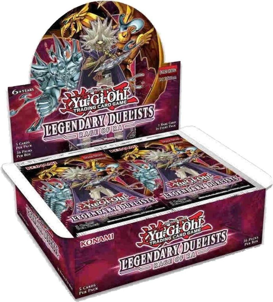 Yu-Gi-Oh! - Legendary Duelists 7 - Rage of Ra - Booster Display 36 Stück 1st edition - english