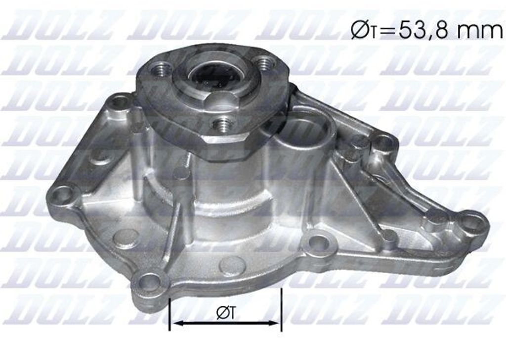 DOLZ Kühlmittelpumpe Wasserpumpe für AUDI A4 Avant (8K5, B8) A220