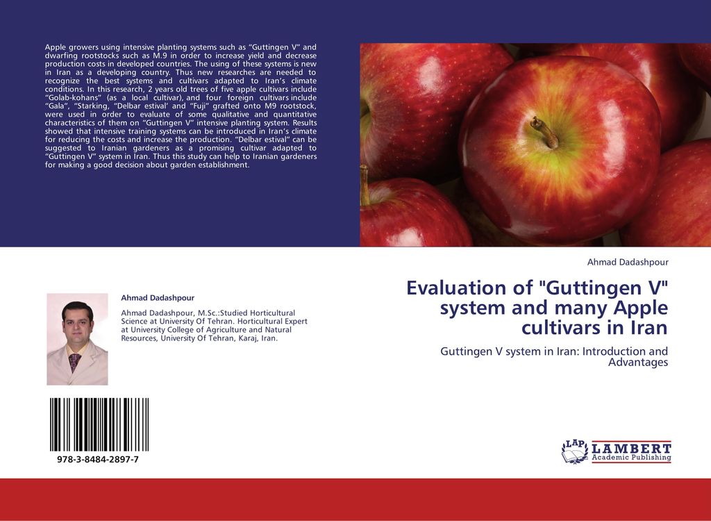 Evaluation of "Guttingen V" system and many Apple cultivars in Iran
