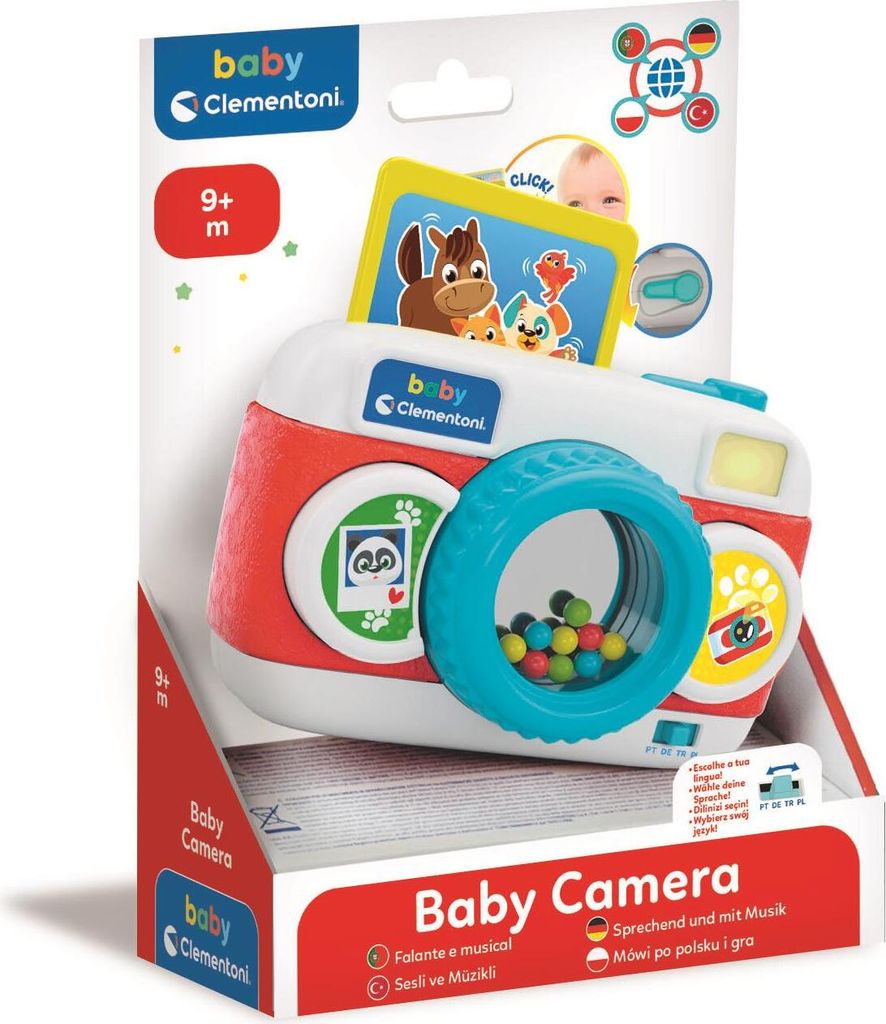 Clementoni 17527 - Baby-Kamera - Baby Spielzeug