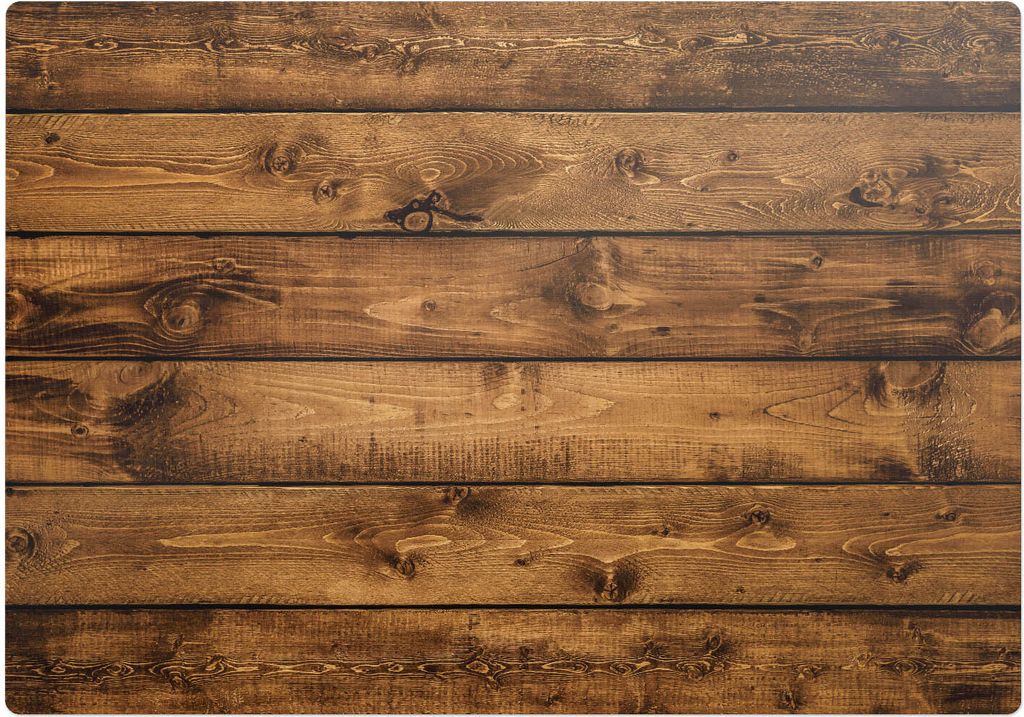 Rustikale Holzbretter – Bodenschutzmatte – Rutschfest – Schutzmatte für Büro – Vinylmatte – Stuhlunterlage –100 x 70 cm