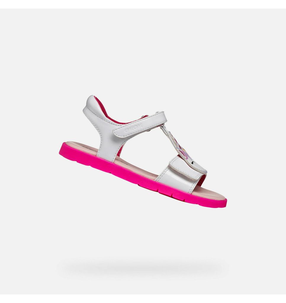 Geox Joyfoot weiße Mädchensandalen 26