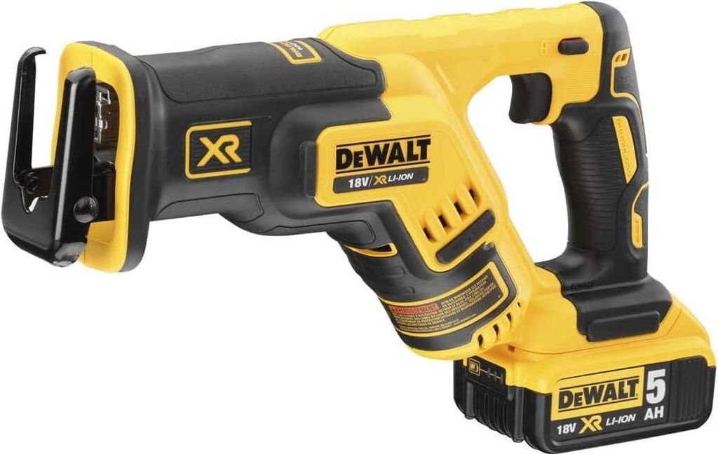 DeWALT DCS367P2, Schwarz, Gelb, 2900 SPM, 2,86 cm, 30 cm, Produktbild 