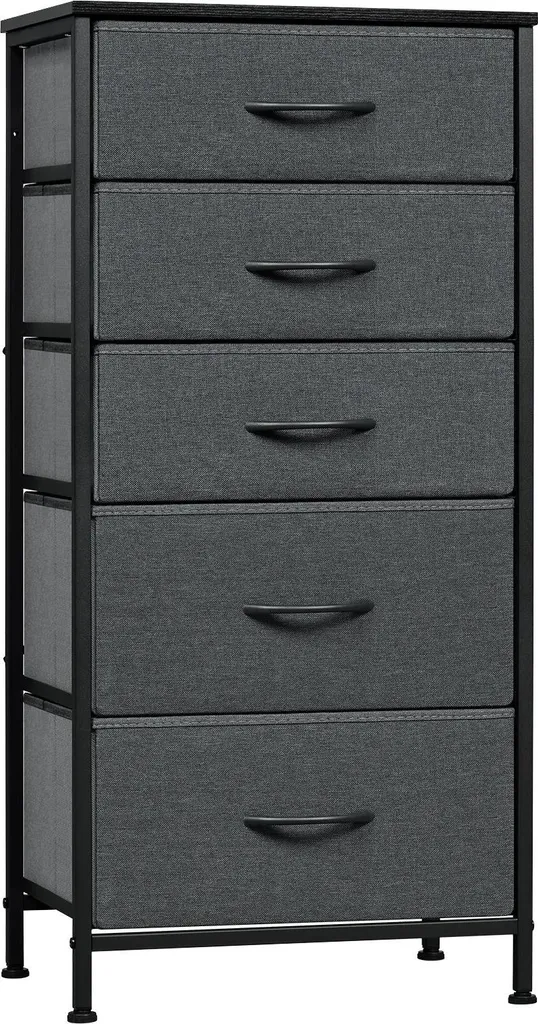 Commode tiroirs tissu légère pour remplacer un meuble trop lourd