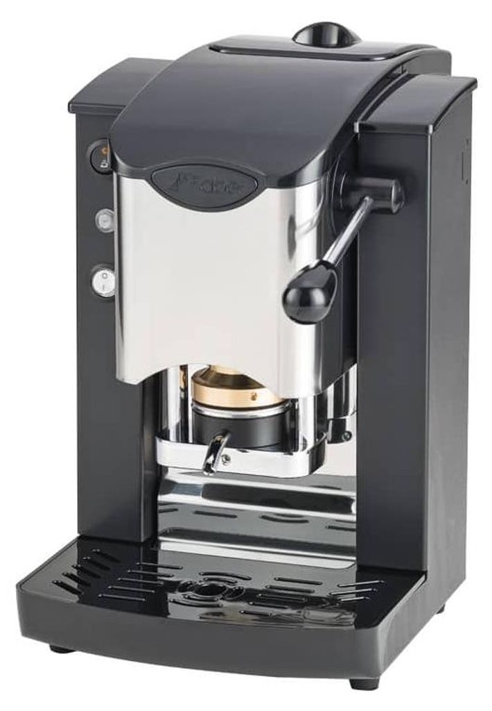 Machine à expresso Faber Slot Inox ESE Pad, noir et argent Image du produit 