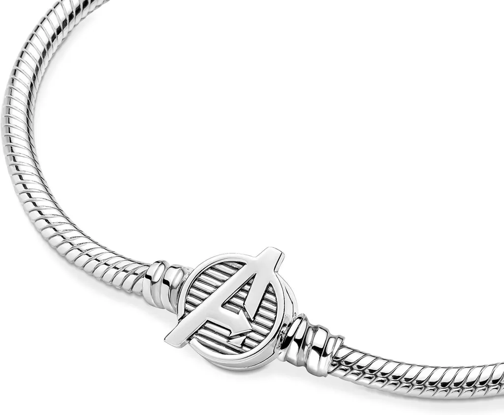 Bracelet Pandora Marvel Avengers argent robuste pour charms et perles - 3