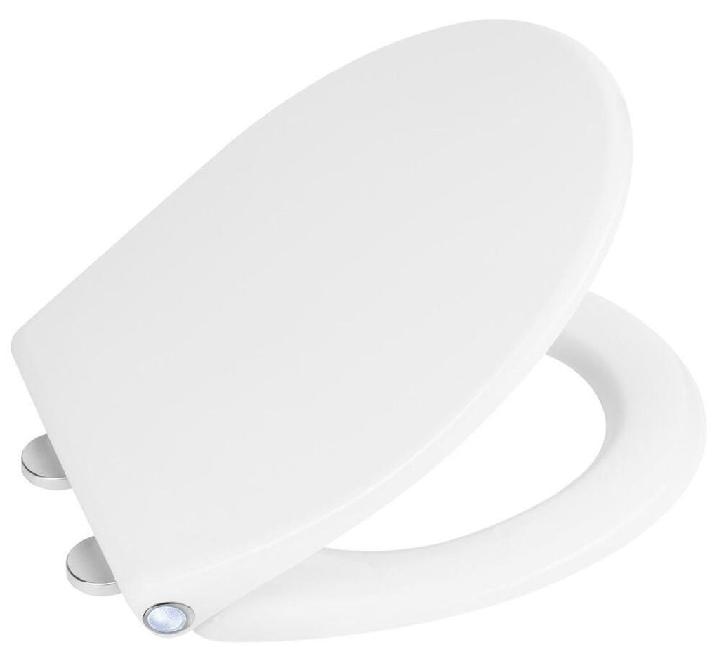 PHARO toiletzitting met LED-verlichting, soft-close Productafbeelding 