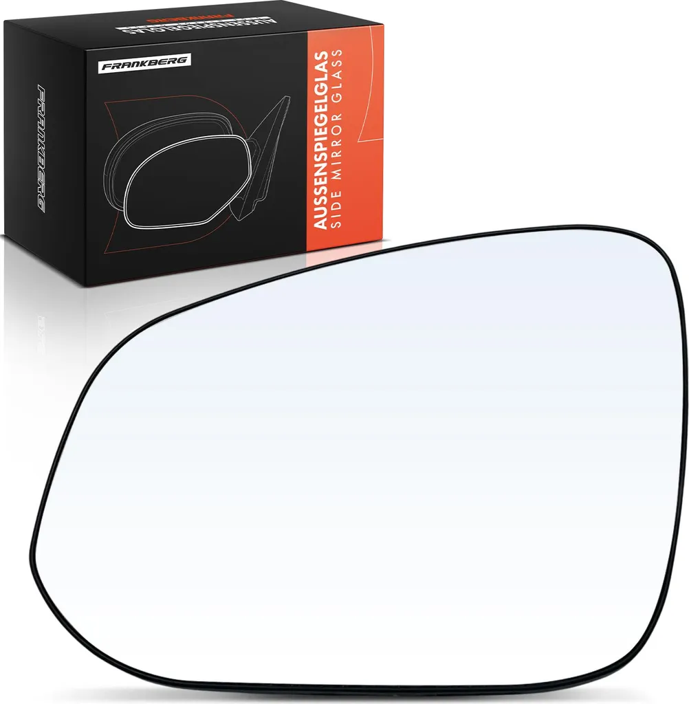 Verre de rétroviseur extérieur gauche pour SUV Toyota RAV 4 IV A4