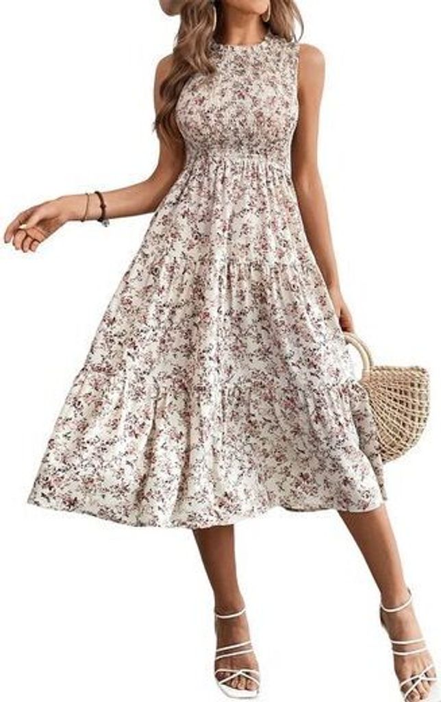 Boho Maxi-Sommerkleid für Damen - Elegantes Produktbild 