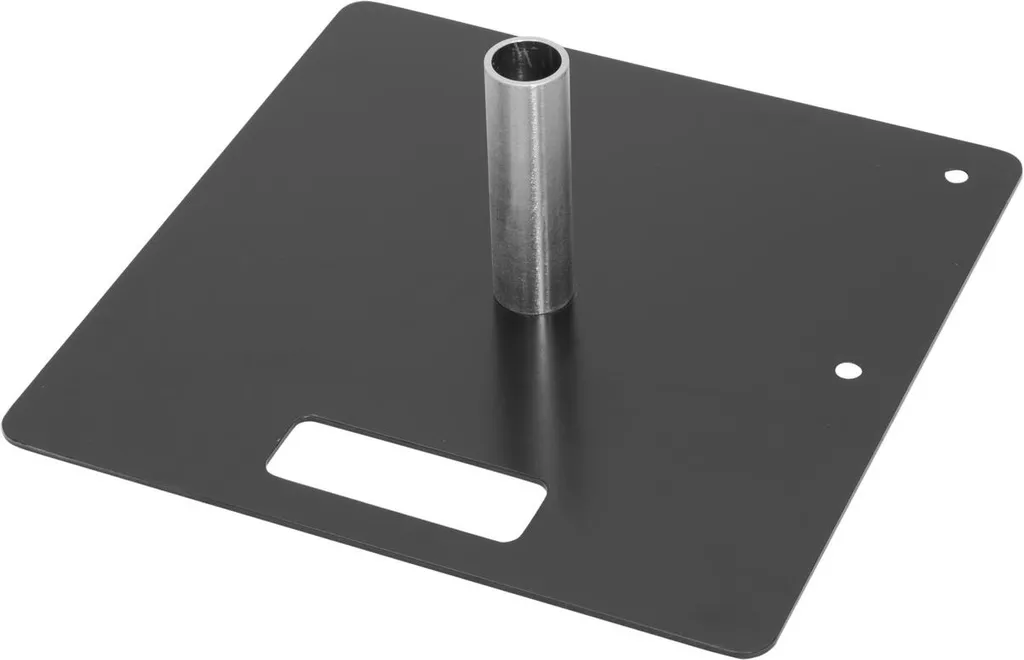 Plaque de base 45x45cm Eurolite MCS-1/BP pour totem et structure alu