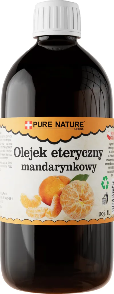 Huile essentielle de mandarine Pure Chemical 1 L naturelle et pure