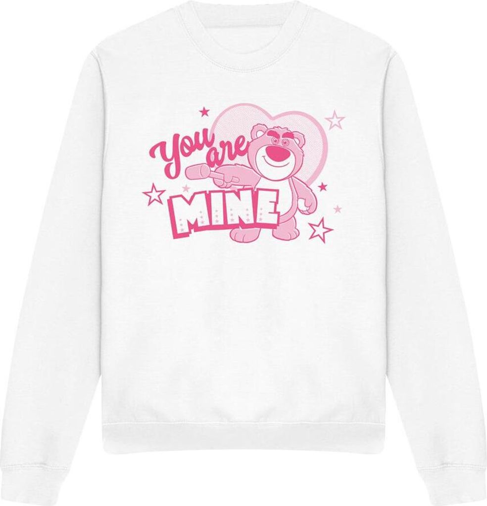 Toy Story - "You Are Mine" Sweatshirt für Herren/Damen Uni TV15006 (S) (Weiß)