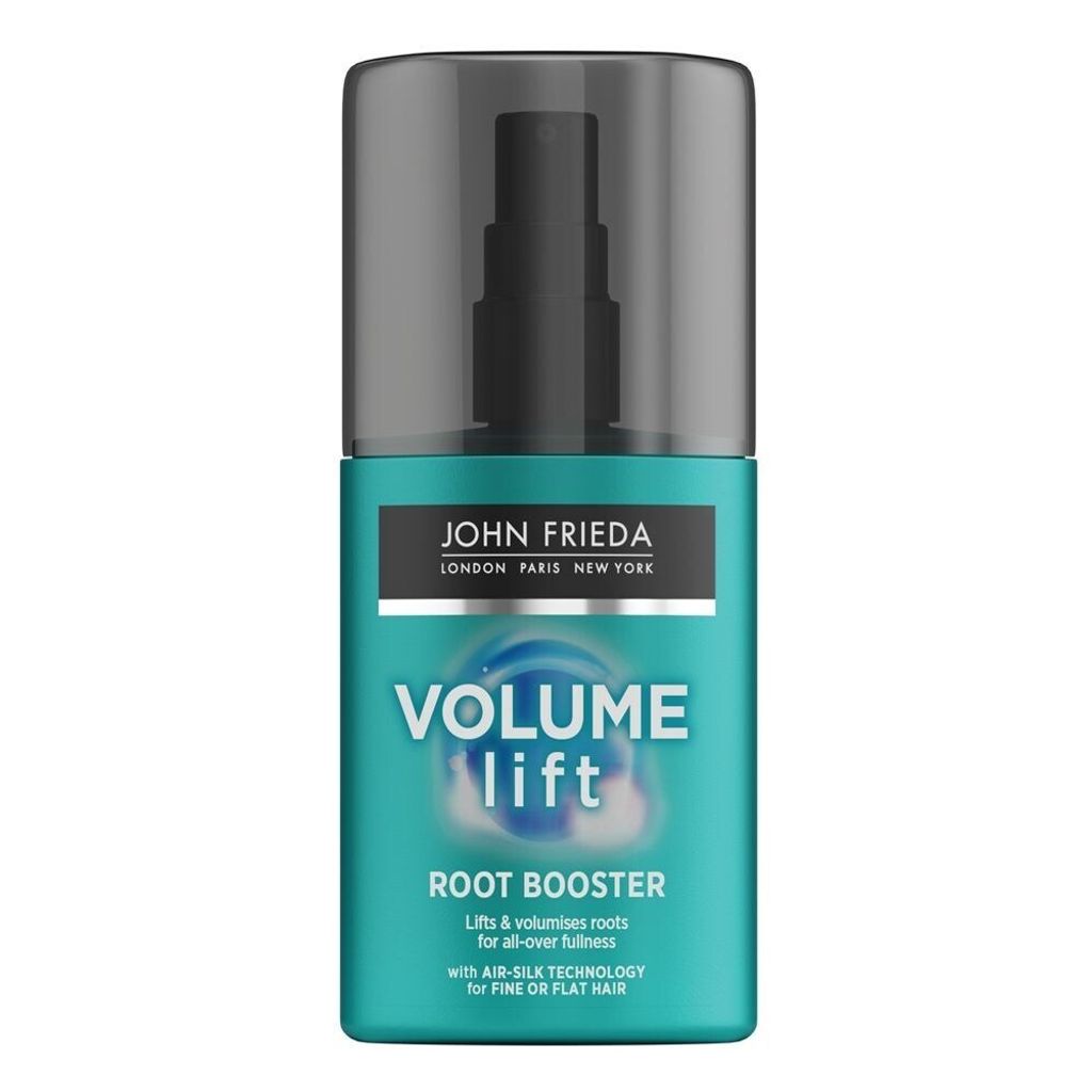 A product shot of a hair product bottle.