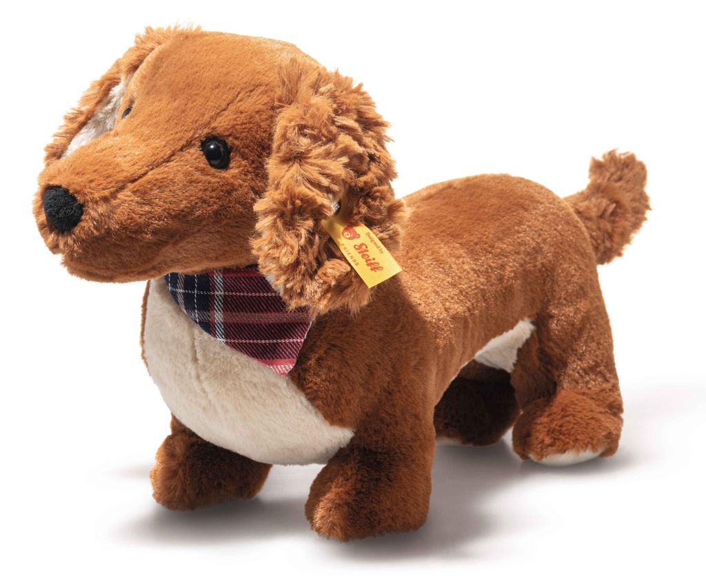 Steiff Dackel Waldi 30 cm stehend braun 078392 Produktbild 