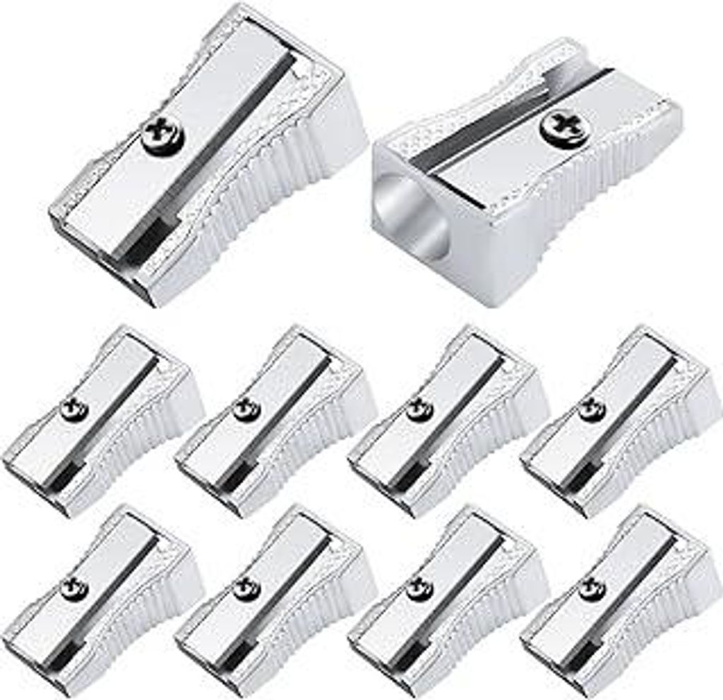 cobee Mini-Bleistiftspitzer - Metallkeil-Anspitzer für Bleistifte, Erwachsene und Kinder, Schulen und Büros