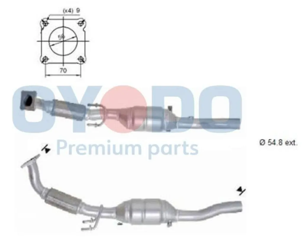 Walker 20788 Catalyseur Haute Résistance pour VW et Skoda Serie