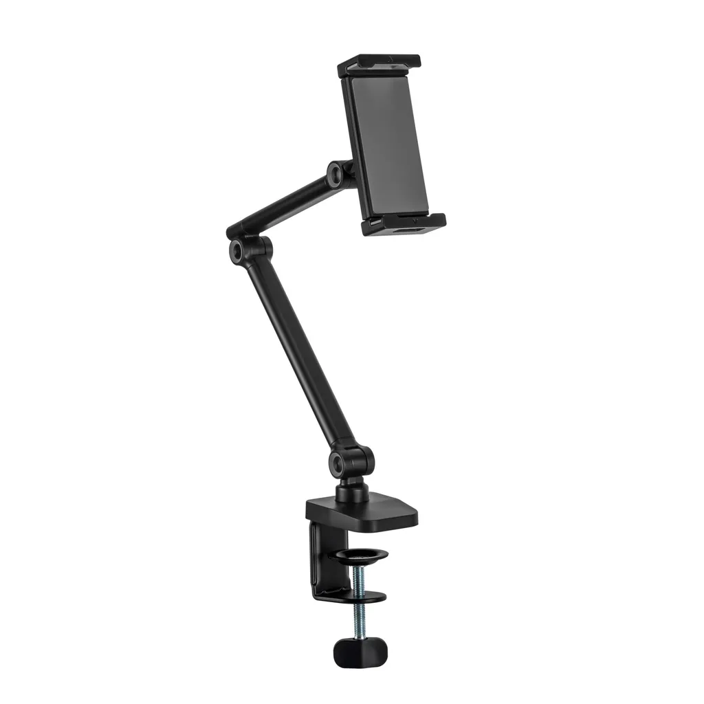 InLine Support Tablette avec Pince de Table Noir pour Écrans jusqu'à 12,9" - 3