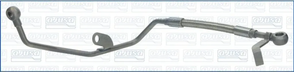 Ligne Huile Turbo Toyota Land Cruiser V8 32V Haute Résistance 12-