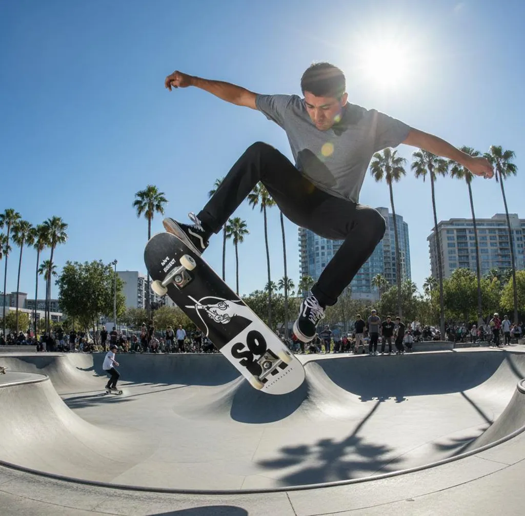 Skate Deck 8.25 Noir avec Pop Dynamique Ecololo-2 Save Energy Durable
