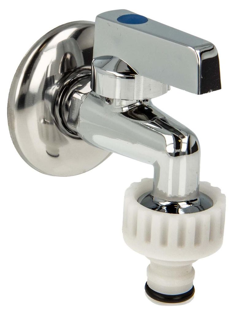 tecuro Mini-Kugelauslaufventil 1/2 Zoll x 3/4 Zoll inkl. Produktbild 