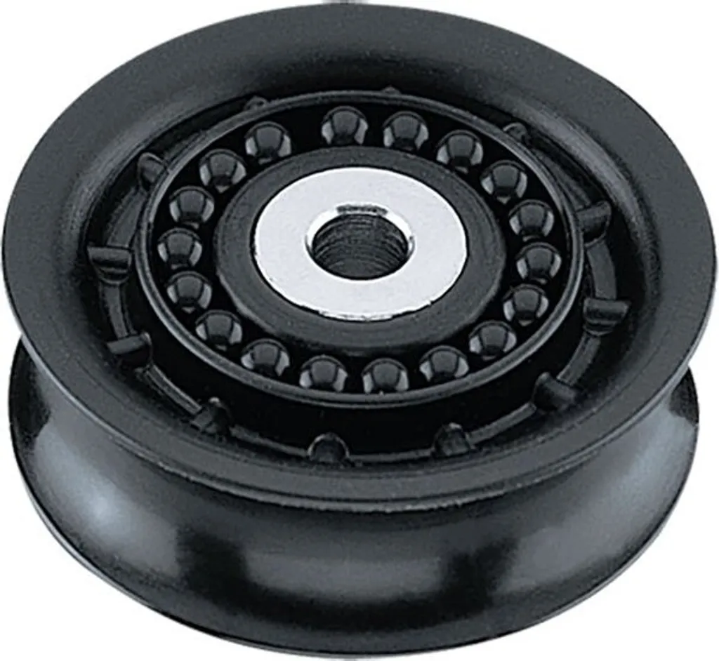 Harken Esp Noir 40 mm Rouleau d'entraînement Nautique Haute Qualité