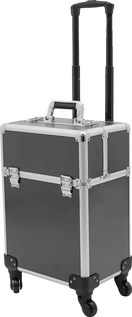 Valise cosmétique à compartiments modulables avec mobilité renforcée