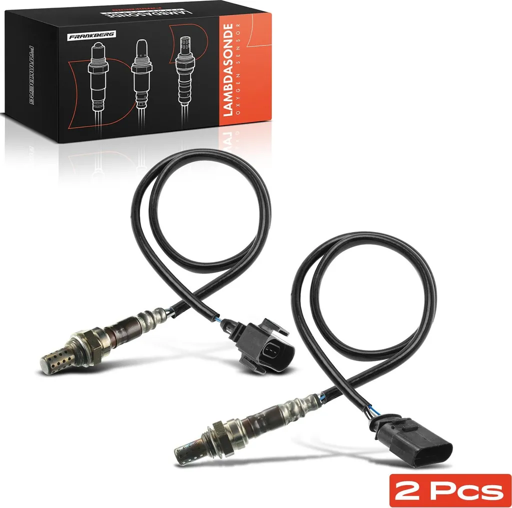 Sonde Lambda 4 Fils pour VW Passat 3B3 3B6 et Audi A4 B5 B6 Pack de 2