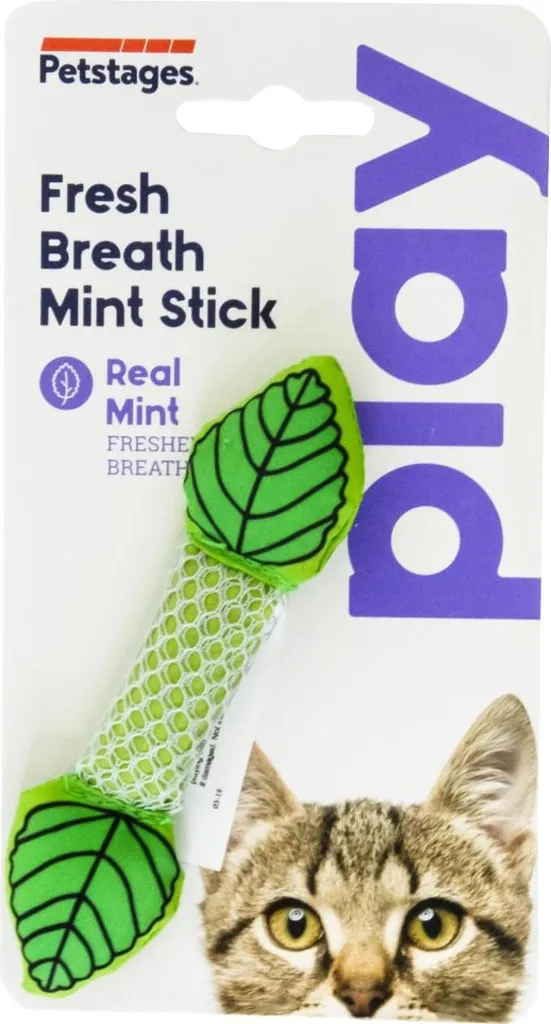 Petstages Fresh Breath Mint Stick Jouet Dentaire pour Chat à la Menthe