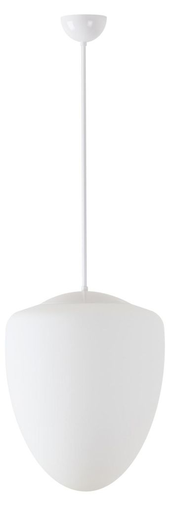 OSMONT AST60885 ASTRA P Hängeleuchte aus Glas, weiß, Schutzart IP40, 4000 K, 27 W LED, DALI