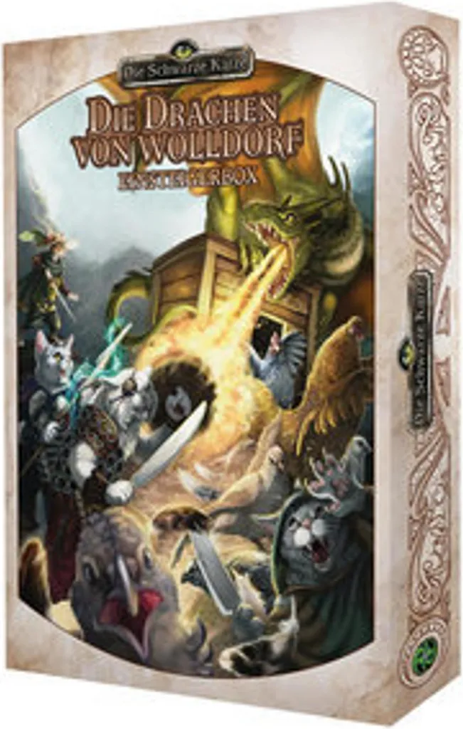 Coffret Les Dragons de Wolldorf : Kit Complet avec Dés et Scénarios JDR