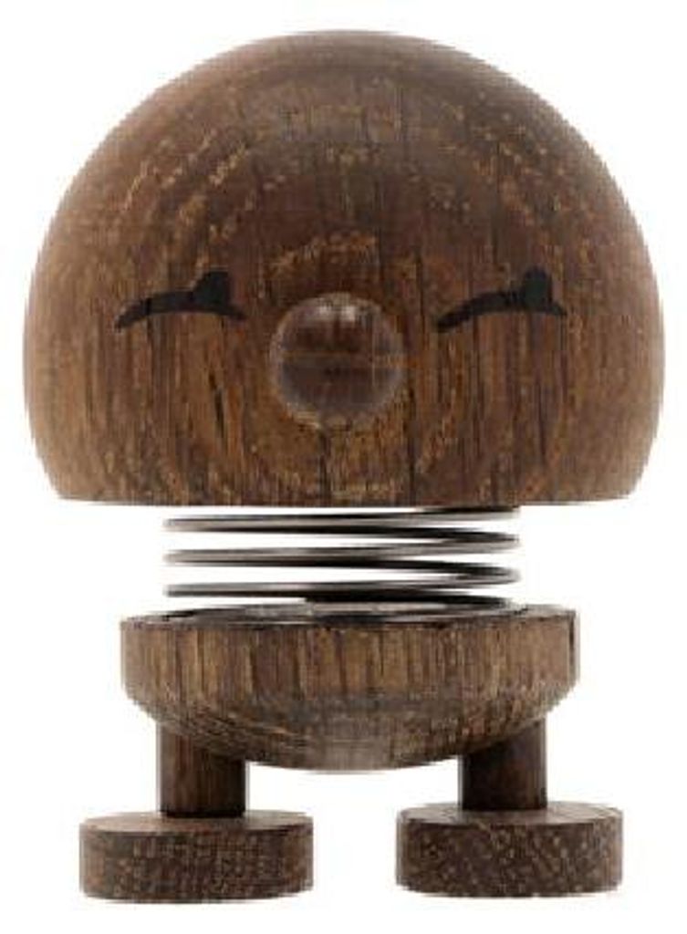 Hoptimist Dekofigur Bimble S Smoked Oak, Wackelfigur, Eichenholz, Dunkelbraun, 6.8 cm, 27555