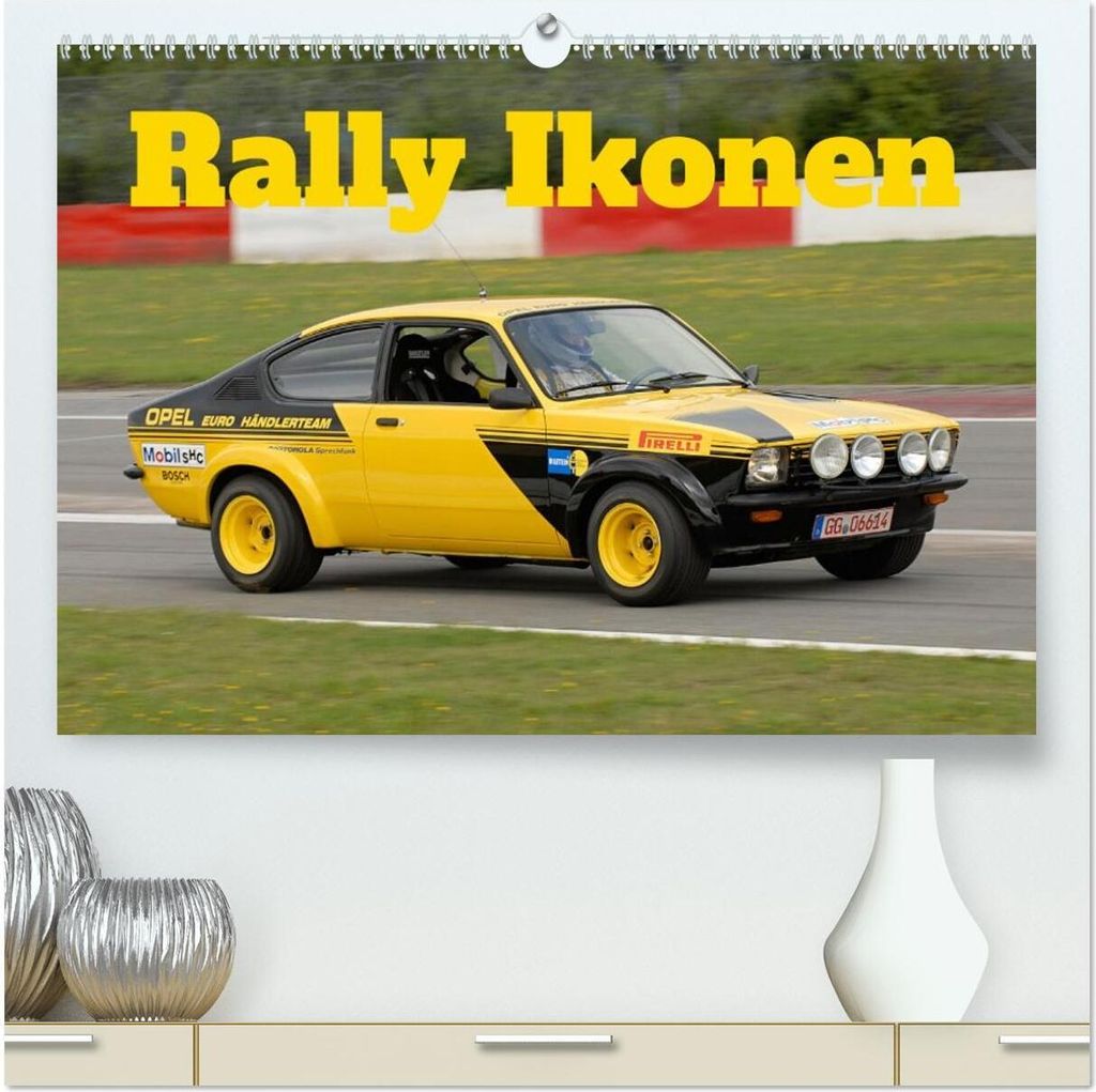 Rally Ikonen (hochwertiger Premium Wandkalender 2026 DIN A2 quer), Kunstdruck in Hochglanz