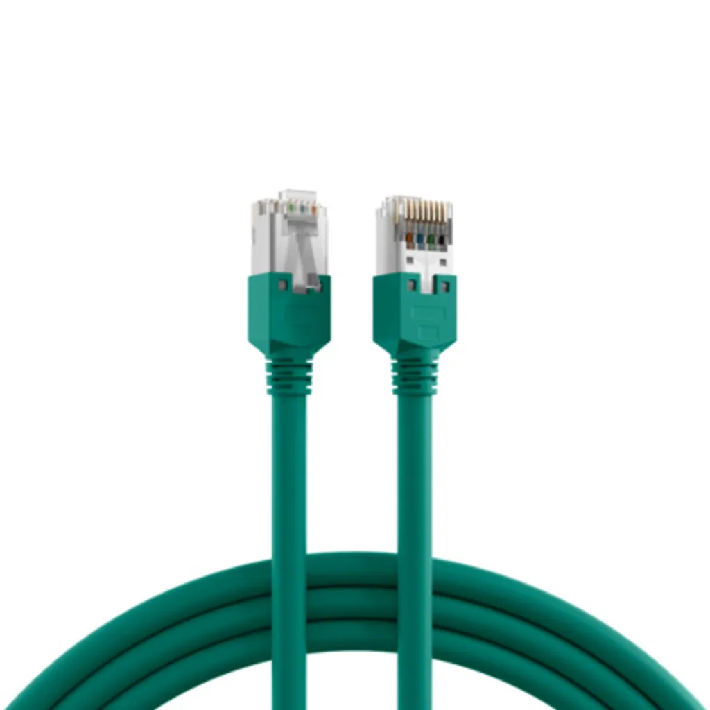 EFB K8013.5 EFB RJ45 Patchkabel SF/UTP, Cat.5e, TM11, UC300, 5m, grün