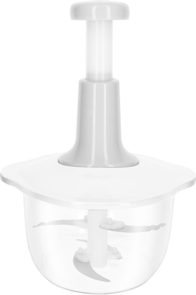 Cheffinger, Manuelles Zerkleinerer 2L Multifunktional, Weiß