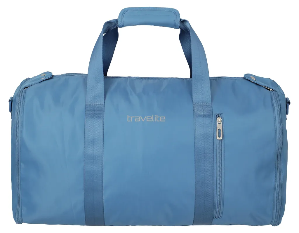 Sac de vêtement travelite Basics robuste en tissu Denim Bleu et léger