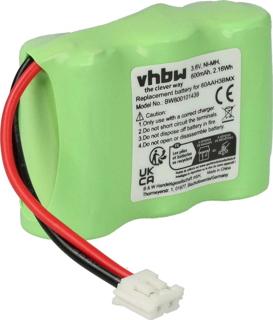vhbw Akku kompatibel mit Siemens Gigaset T11, 100, A1, 200, Produktbild 