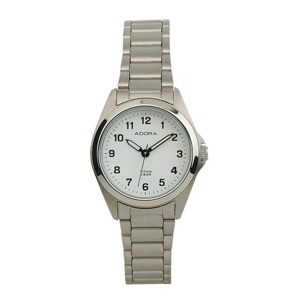 Damen Uhr Armbanduhr Material Titan Titanium Adora 5 atm Produktbild 