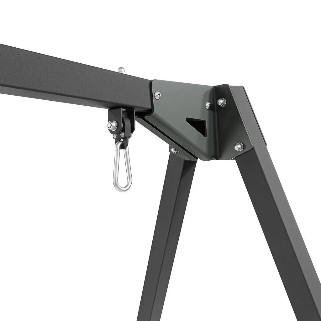 Balançoire simple pour petit jardin MO-012 avec support stabilisé