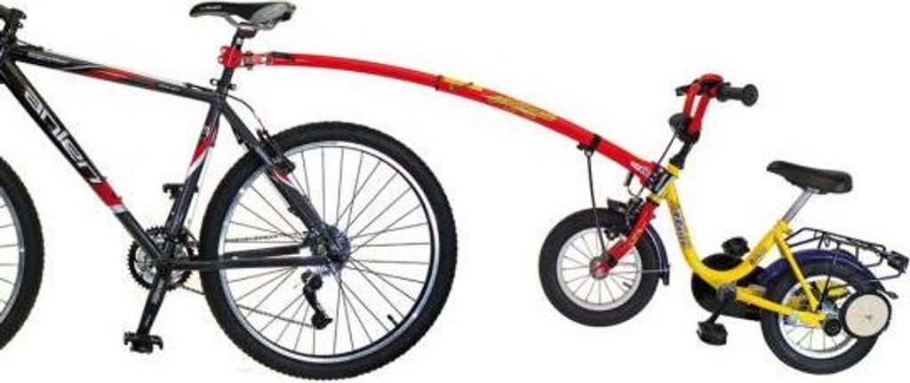 Tandemstange Trail-Gator Original rot, in Display-Box Produktbild