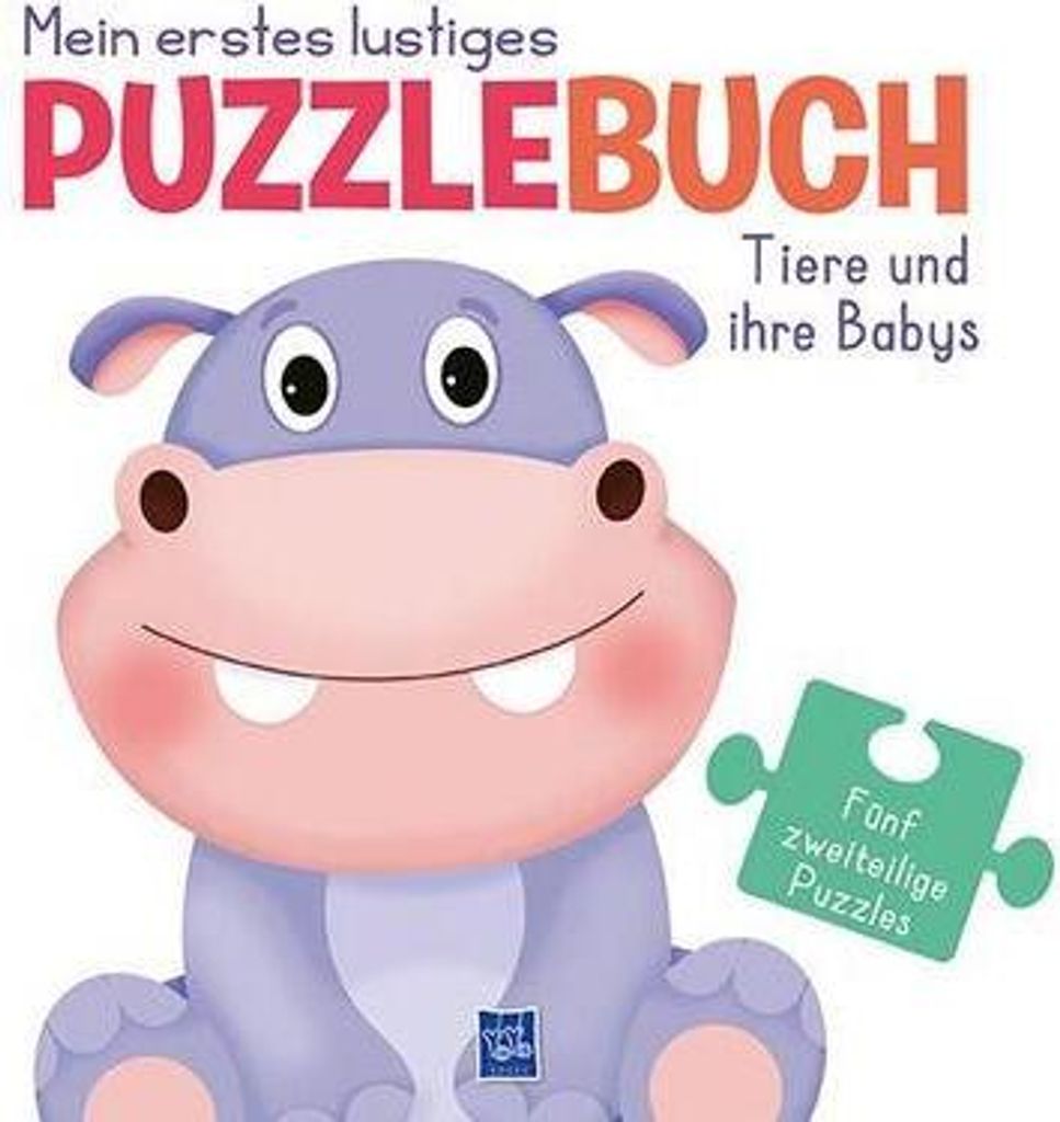Mein erstes lustiges Puzzlebuch - Tiere und ihre Babys